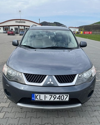Mitsubishi Outlander cena 28900 przebieg: 227161, rok produkcji 2009 z Dobra małe 137
